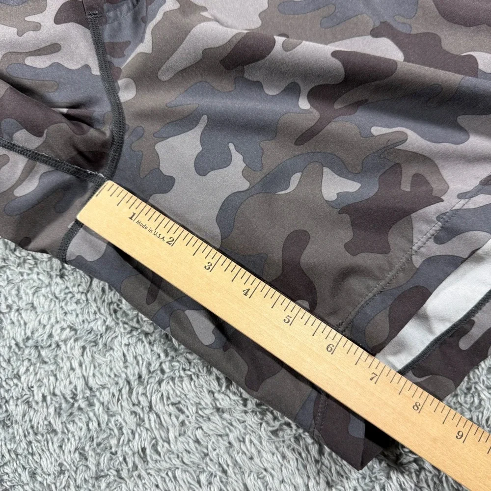 Birddogs Camo Performance Shorts Men Large Mint Lined Drawstrings Workout Athlet